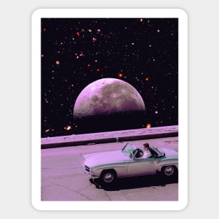 Moonlight Drive Sticker